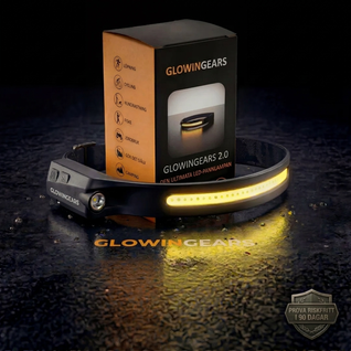 GlowinGears™ 2.0 LED-pannlampa